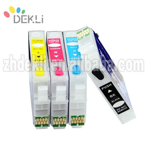 Refillable ink cartridge for Epson XP 310 XP 410 XP 510 CISS ink cartridge T2001 with Auto reset chip