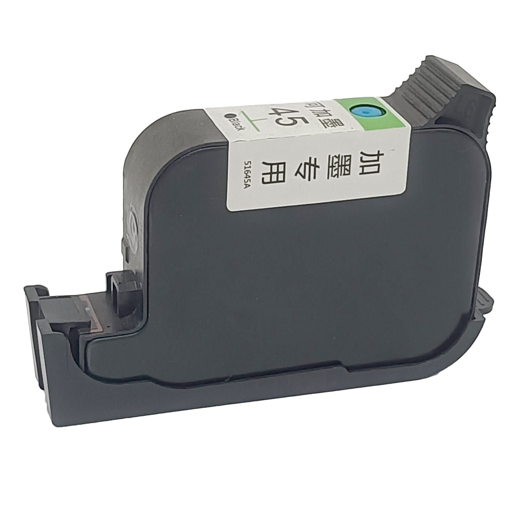 New! HP45 Tij 2.5 51645A 45A   plastic industrial thermal inkjet printer ink cartridges12.7mm Cartridges can be filled