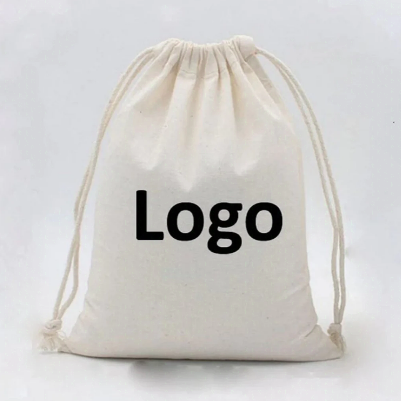 Shopping Bag cloth cotton muslin jewelry pouch bags cotton drawstring bag