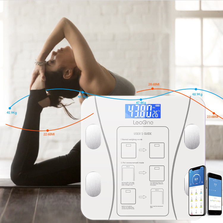 Smart Home Products smart bluetooth body fat scale tuya balanza peso corporal body analysis scale