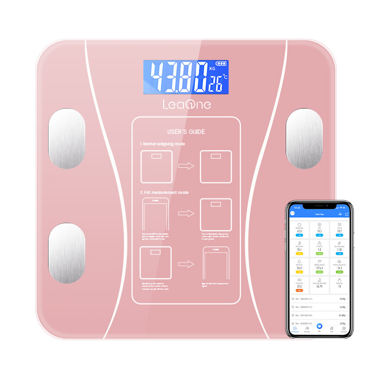 Smart Home Products smart bluetooth body fat scale tuya balanza peso corporal body analysis scale