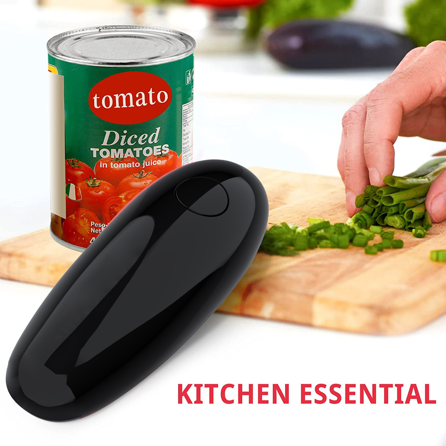 Electric Can Opener Restaurant Can Opener Automatic Hand Free Can Opener Best Kitchen Gadget One Touch Open Tool Diy