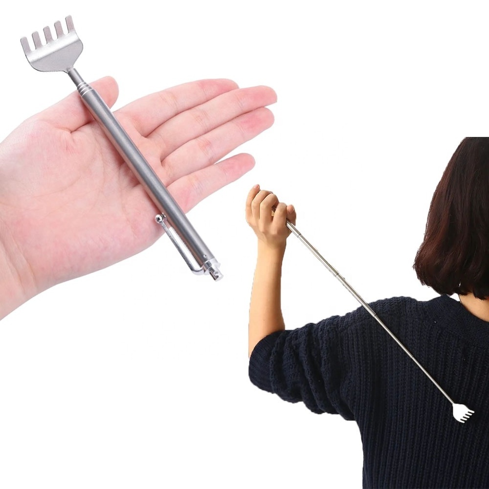 Zhedage Pen Style Telescopic Scratching Custom Logo wholesale folding Extendable Massage Claw Back Scratcher