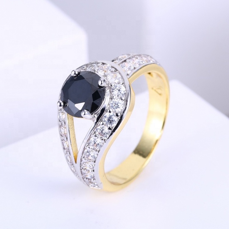 accessory jewelry 18k white gold ring setting with 1 gram gold rings design for women with price