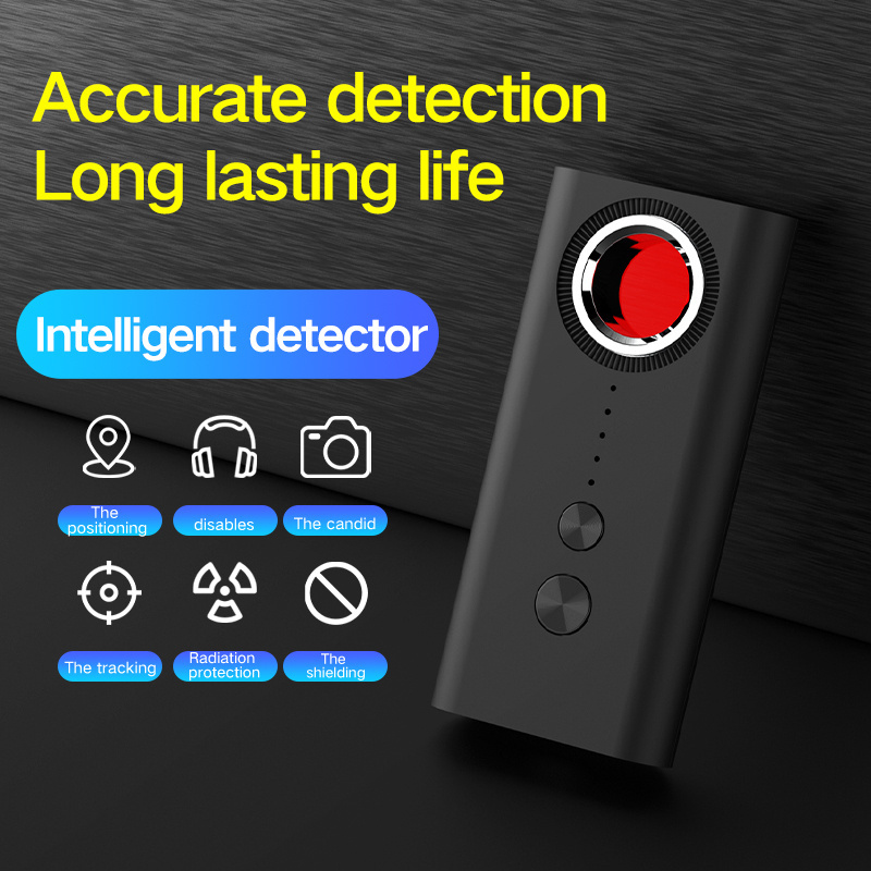 T1 Portable Personal Alarm Security Gadget Hotel Anti-Surveillance Anti-Eavesdropping Check Hidden Camera Detector