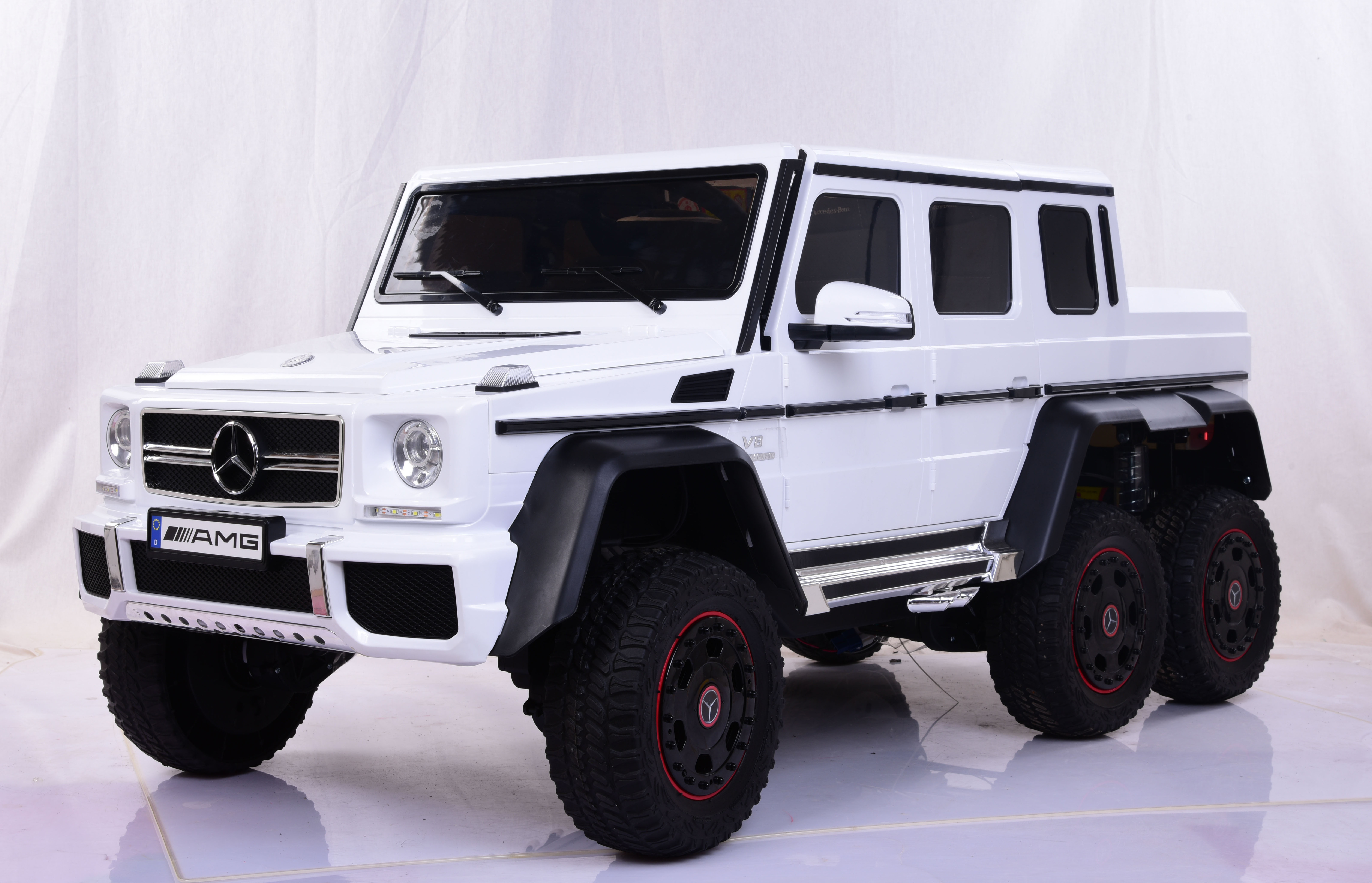 24V 6x6 Electric Kids Toys Mercedes Benz G63 Licensed Ride on Car with 2.4G Remote Control