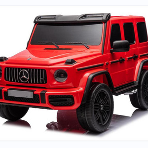 2 seater 24V 4x4 Electric Kids Toys Mercedes Benz G63 Licensed Ride on Car with 2.4G Remote Control removeable battery operated