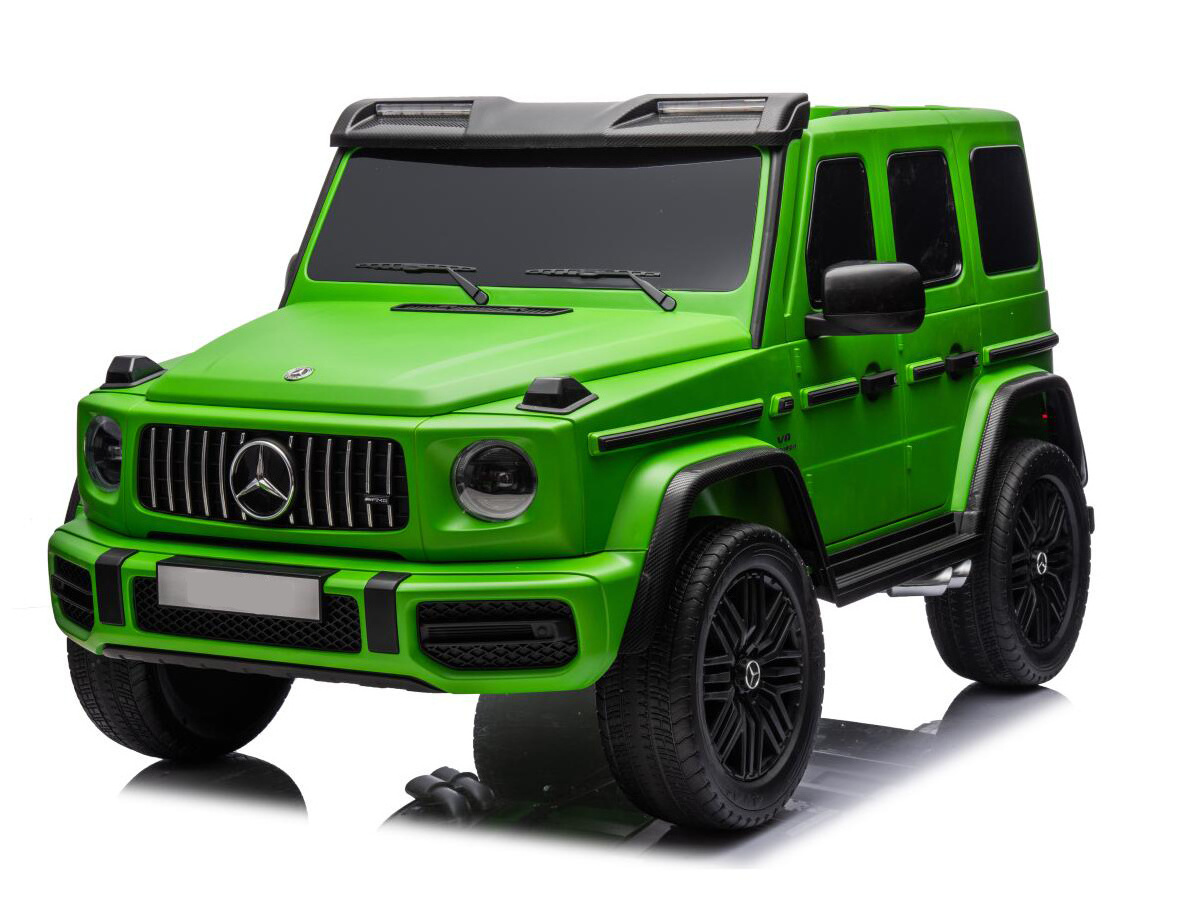 2 seater 24V 4x4 Electric Kids Toys Mercedes Benz G63 Licensed Ride on Car with 2.4G Remote Control removeable battery operated