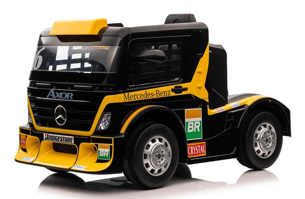 12V/24V Mercedes Benz Axor Licensed Ride on Electric  battery Kids Toys Ride on operated Truck with trailer/2.4G Remote Control