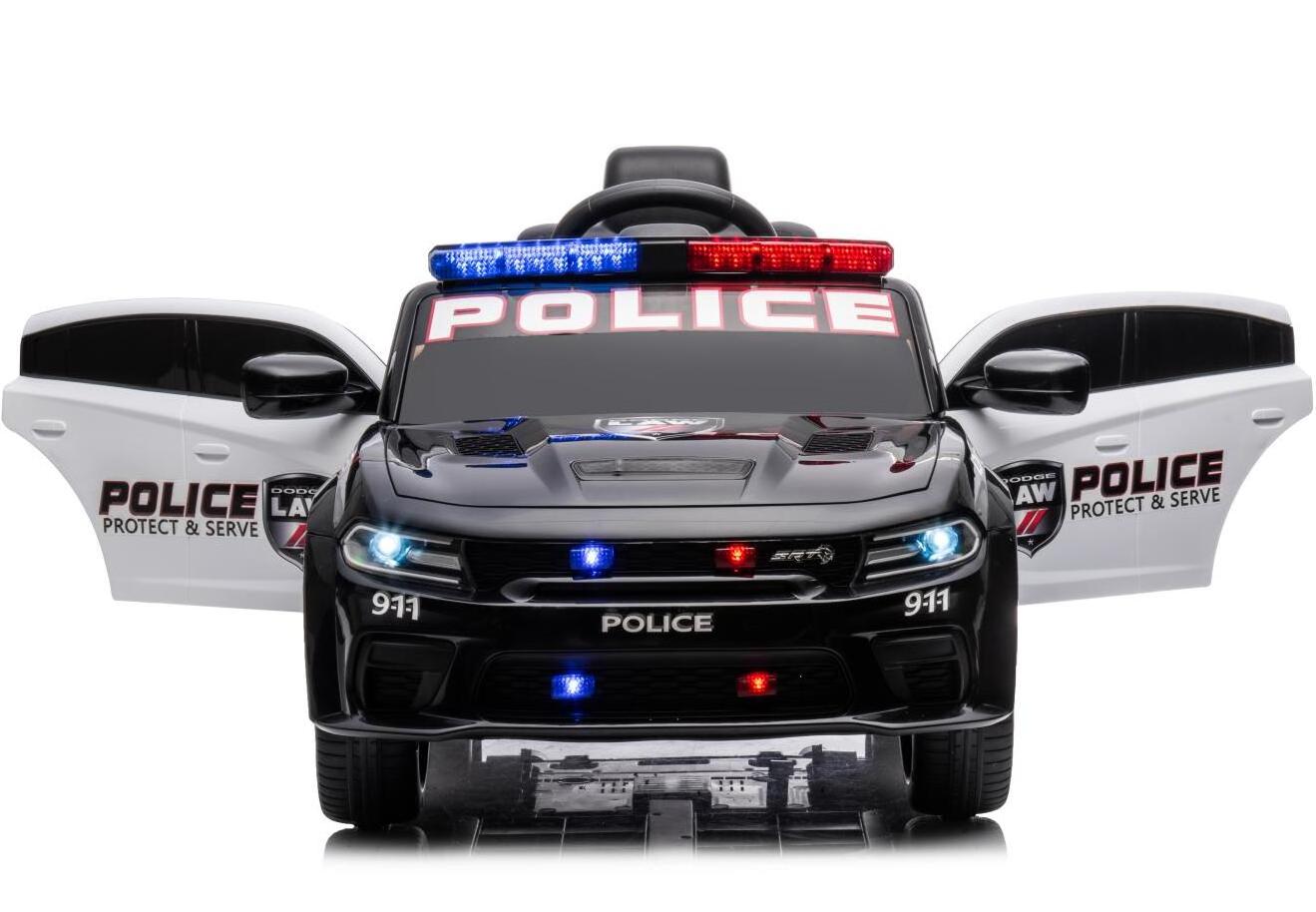 Police Pursuit Licensed DODGE CHARGER SRT HELLCAT REDEYE WIDEBODY  Ride On Car with 2.4G Remote Control battery operated