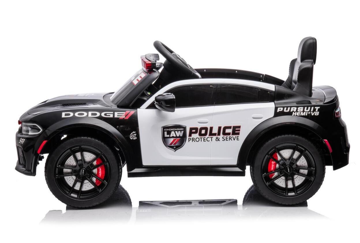 Police Pursuit Licensed DODGE CHARGER SRT HELLCAT REDEYE WIDEBODY  Ride On Car with 2.4G Remote Control battery operated