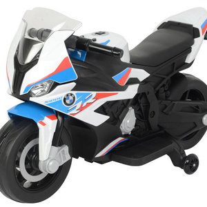 Battery  operated motor BMW S 1000RR Licensed Ride on Motorcycle Kids cross bike 6V for children