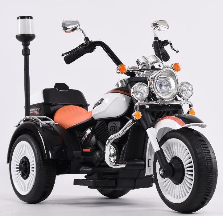 12V Three wheels Ride on Motorcycle Kids electric cross bike big size for children with battery operated