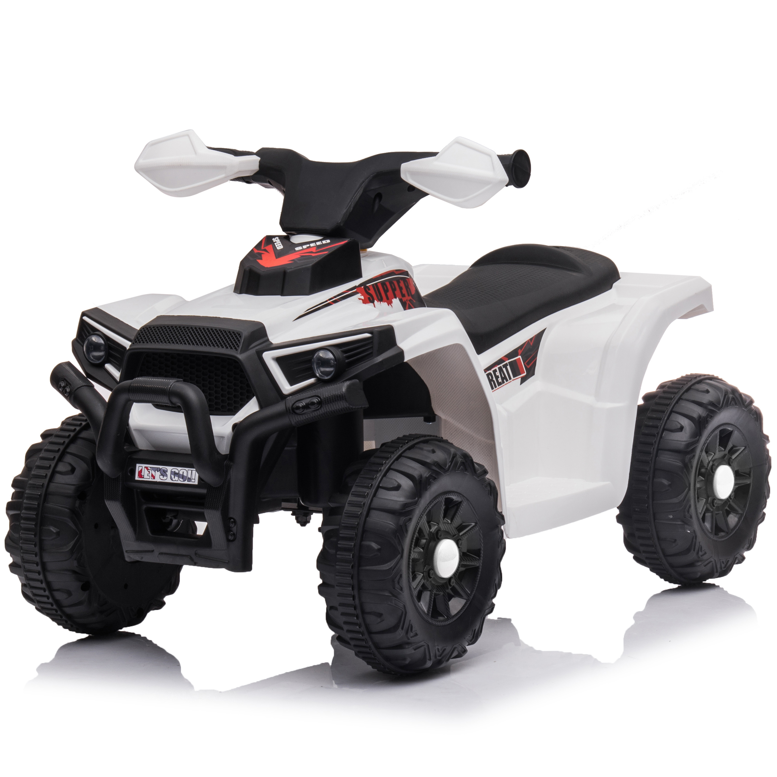 2024 Cheap 6V ATV Pink Electric Quad Bike Child Ride on Car