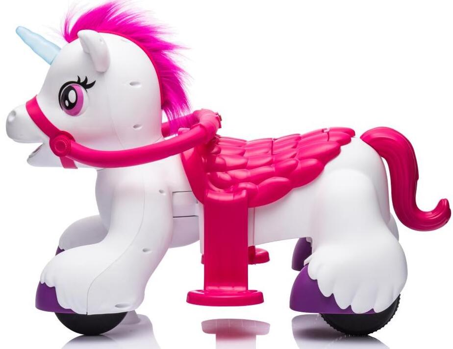 Kids Ride on 12V Electric Toy Ride on Car for Girls with Unicorn modeling