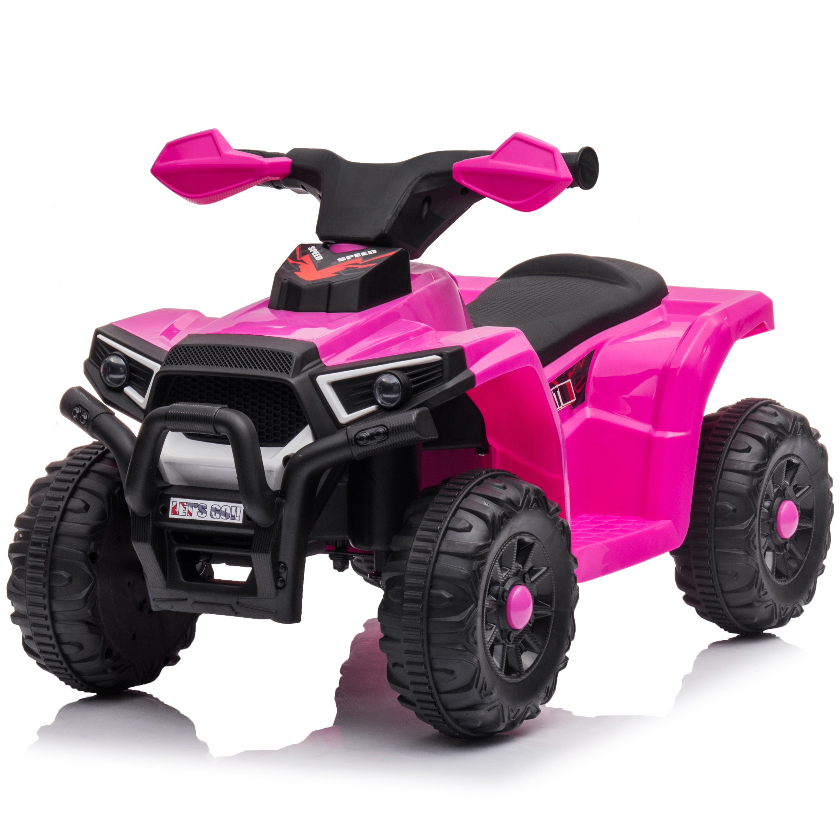 2024 Cheap 6V ATV Pink Electric Quad Bike Child Ride on Car