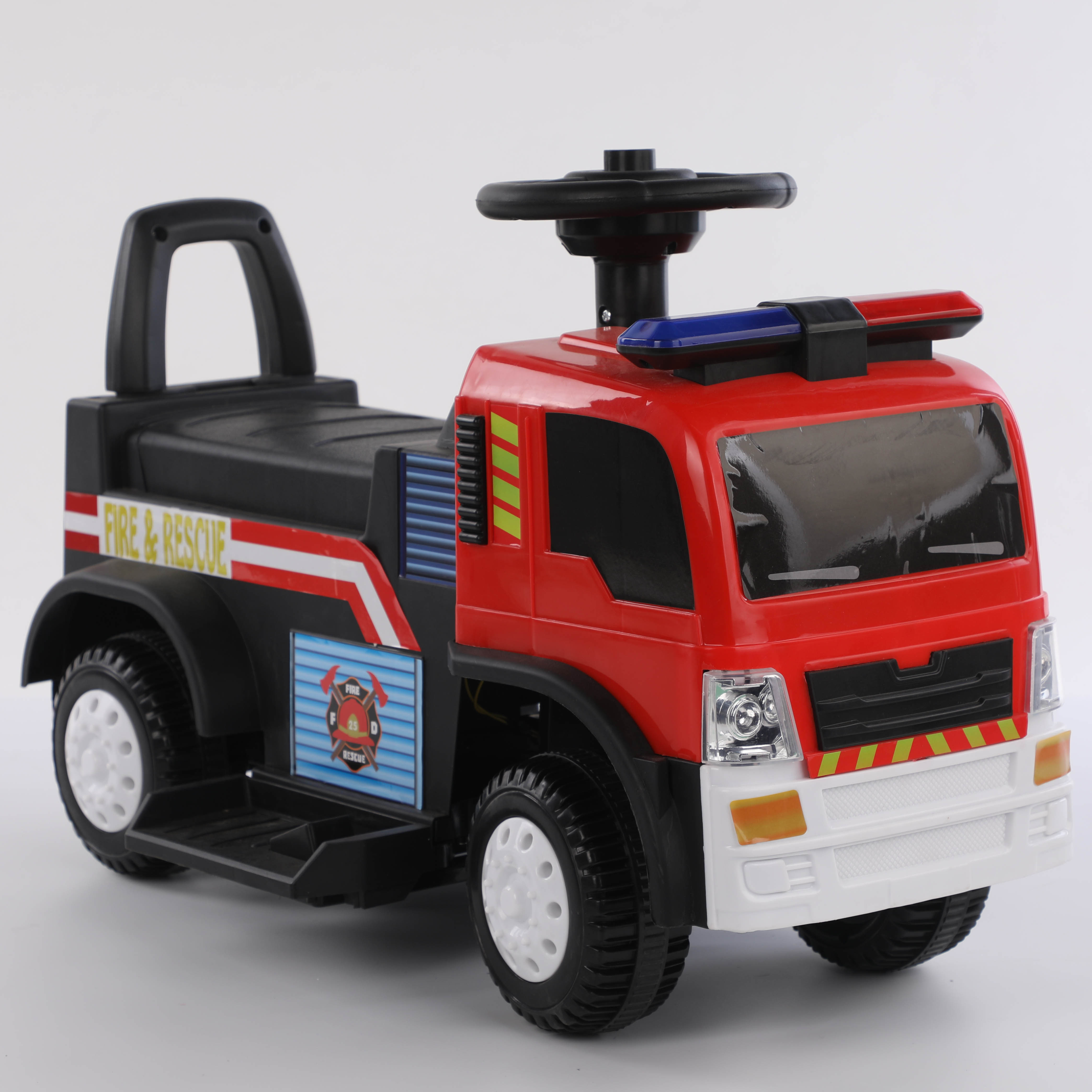 Low Price Electric  6V  Fire Truck  Ambulance Baby  Toy Ride On Car