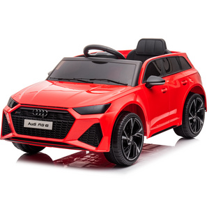 Powerwheels Licensed Audi RS 6 Electronic Car Children Toy Kids Car12V Ride On Car For Kids To Drive