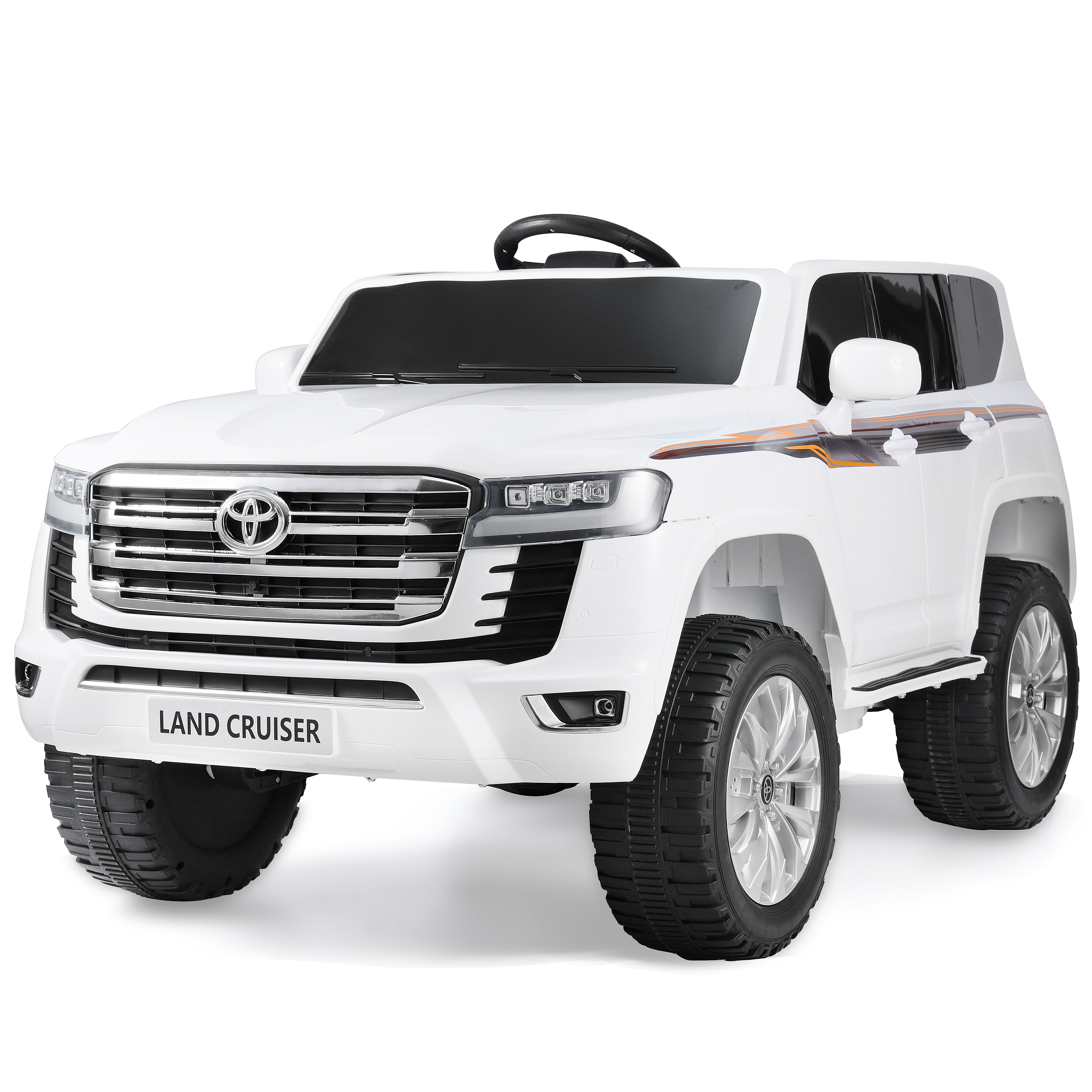 Wholesale 24V Electric Toy Car Toyota Land Cruiser Licensed Ride on Car For Kids with Remote Control