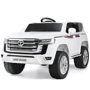 Wholesale 24V Electric Toy Car Toyota Land Cruiser Licensed Ride on Car For Kids with Remote Control