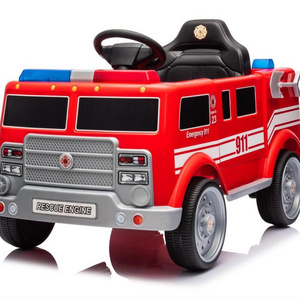 New ride on kids fire engine toys, 12V Electric Operated car for 3-8 years old