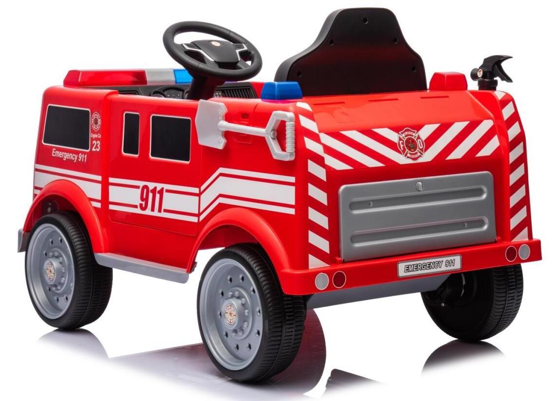 New ride on kids fire engine toys, 12V Electric Operated car for 3-8 years old