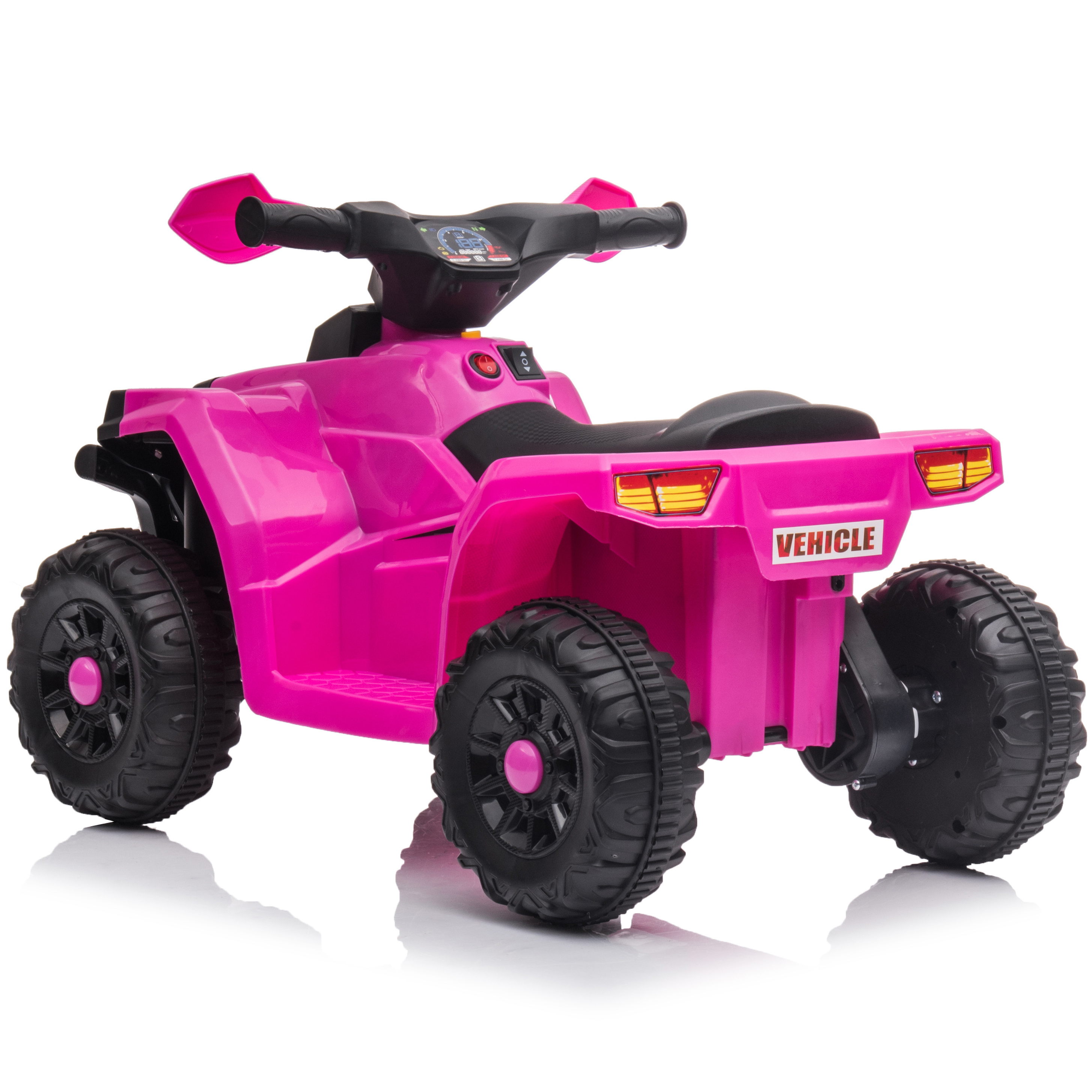 2024 Cheap 6V ATV Pink Electric Quad Bike Child Ride on Car