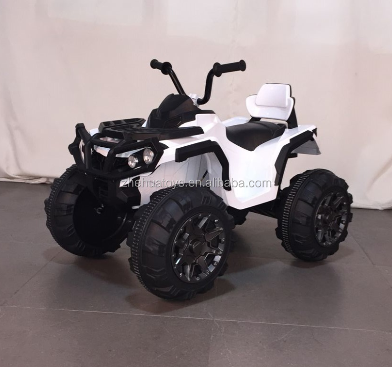 Black cool 12V kids electric quad bikes automatic quad bikes for sale