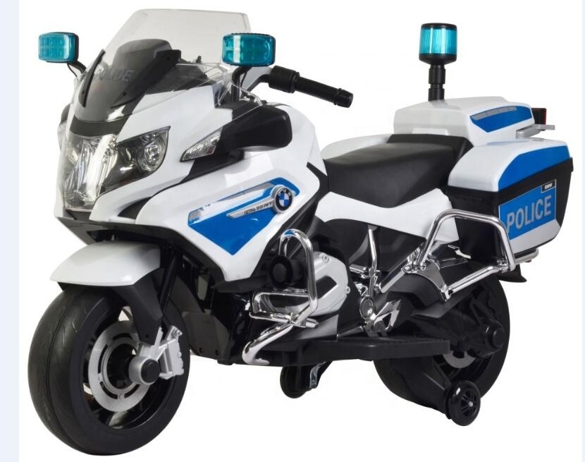 Police BMW RT-P Licensed Motorcycle electric ride on car toy for kids