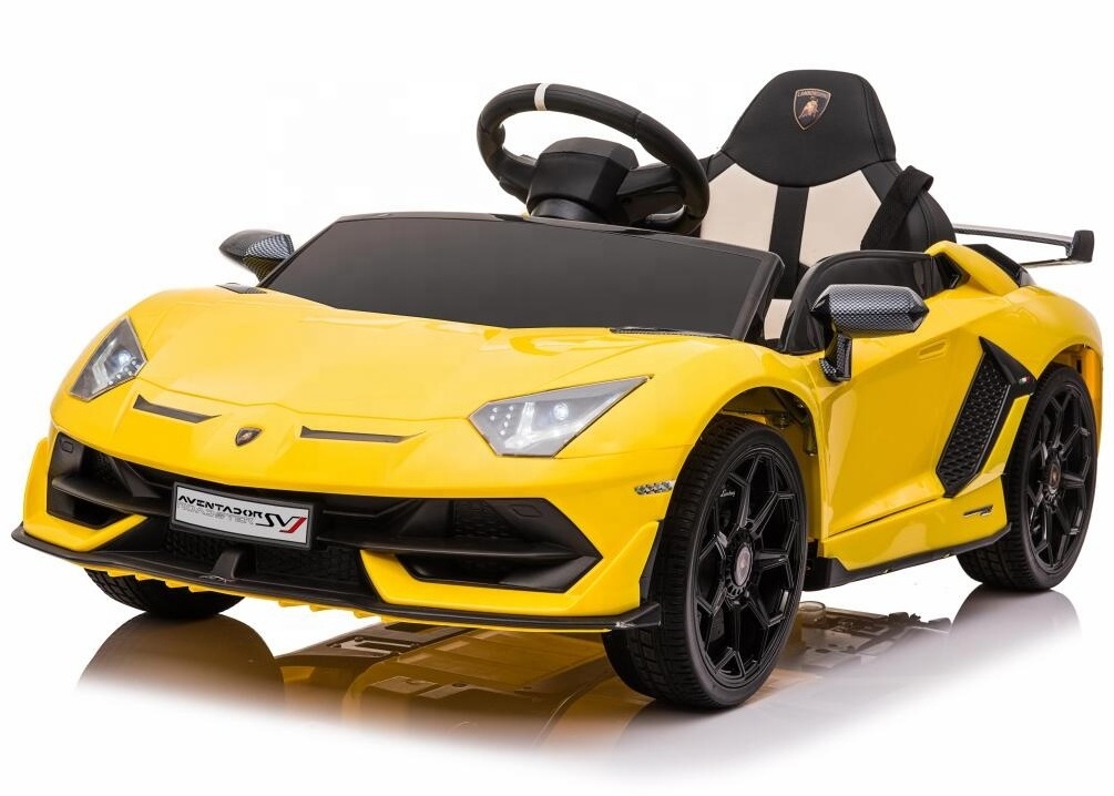 2021 New Lamborghini SVJ Licensed Parent-child Electric Ride On Car With 2.4G RC