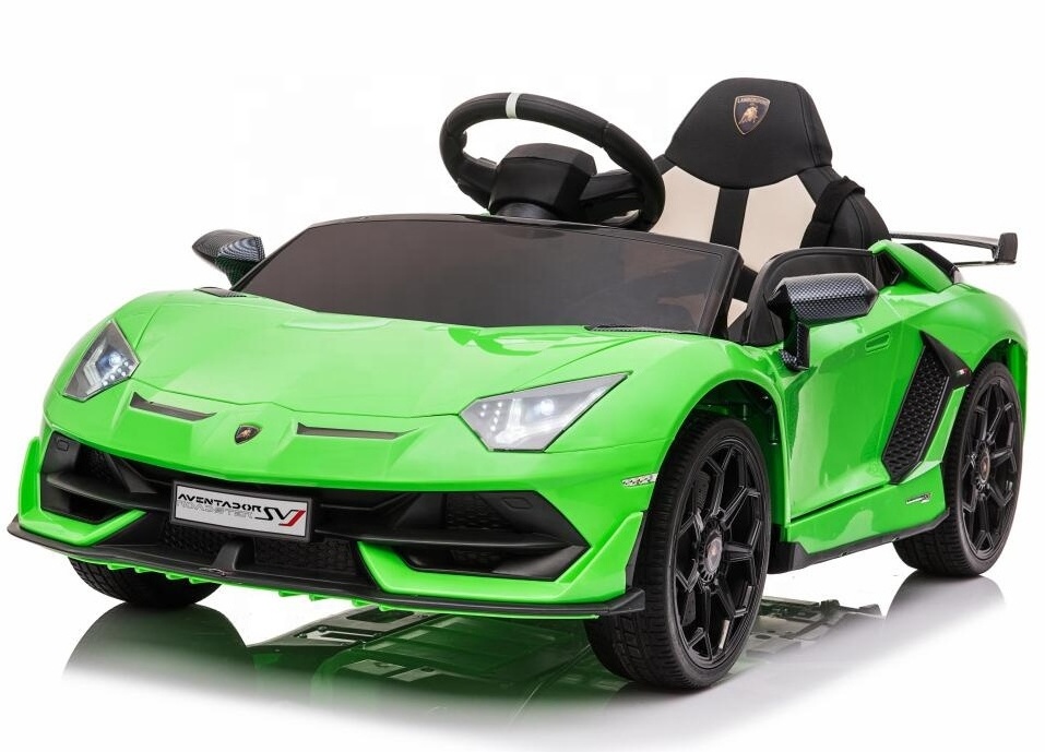 2021 New Lamborghini SVJ Licensed Parent-child Electric Ride On Car With 2.4G RC