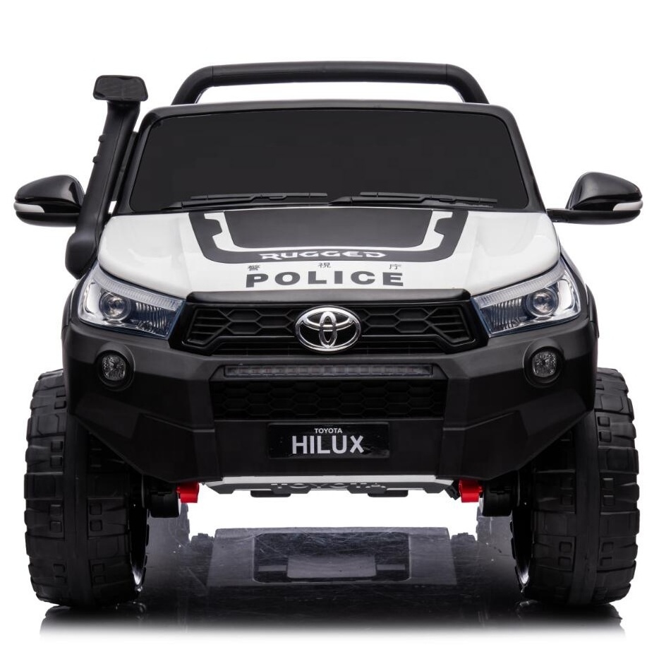 New 24V Big Toyota Hilux Licensed Electric Ride On Car Police Car