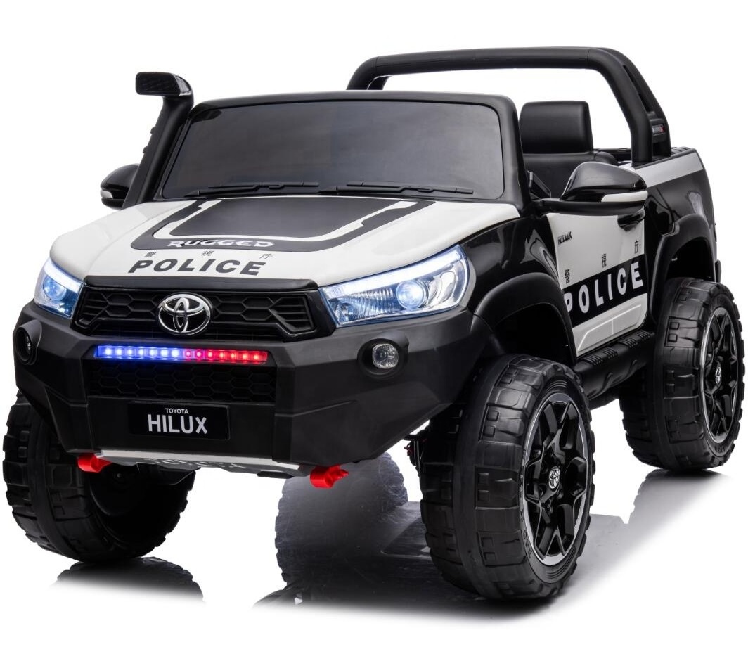 New 24V Big Toyota Hilux Licensed Electric Ride On Car Police Car