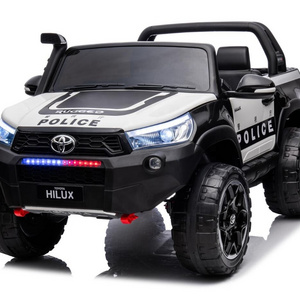 New 24V Big Toyota Hilux Licensed Electric Ride On Car Police Car