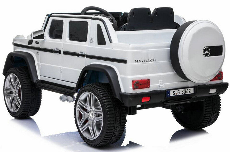 Kids Mercedes Maybach G650 12V Power Children Ride-On Car Truck with R/C Parental Remote + EVA Foam Wheels + Leather Seat