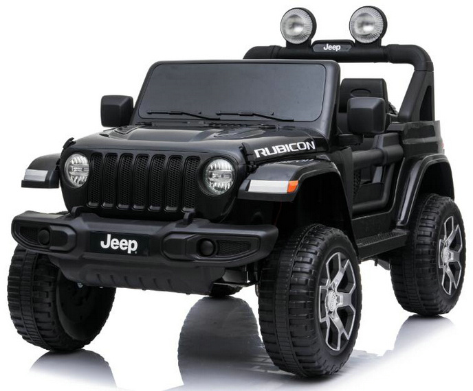 12V Official Jeep Wrangler Licensed RC Ride on Car Truck with Parental Remote