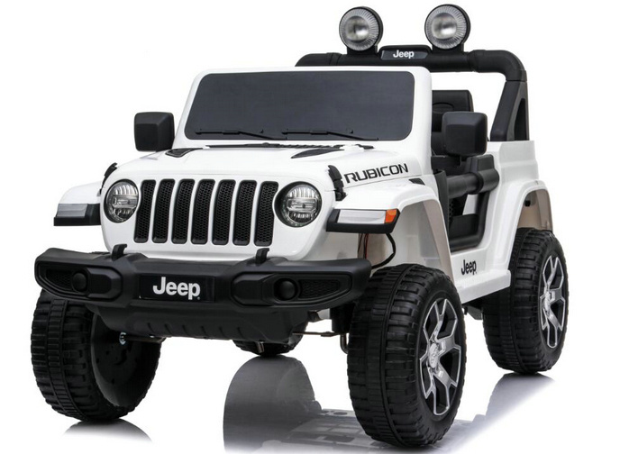 Official Jeep Wrangler Parental Remote Control Kids Ride on Car