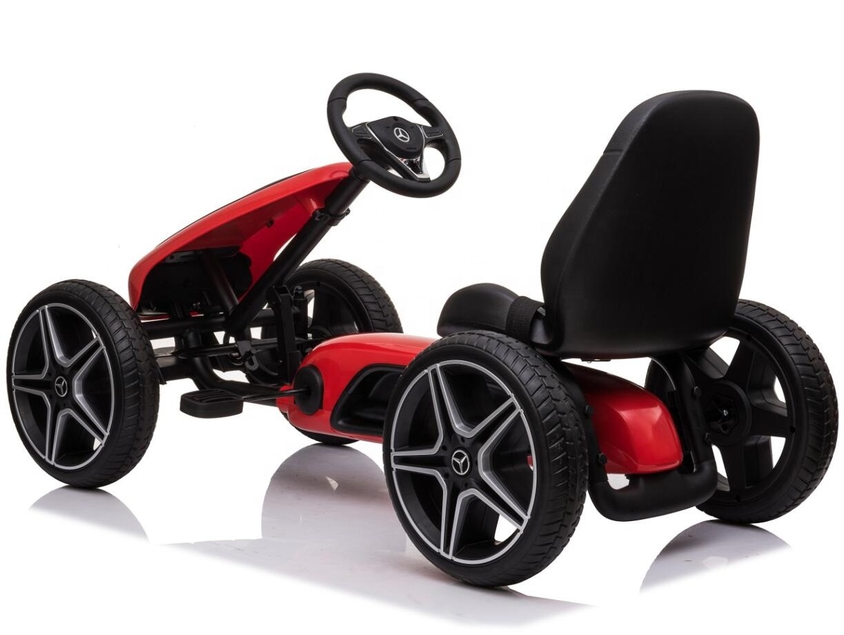 4 wheels Mercedes Benz Licensed ride on car baby car Pedal Go Kart for kids