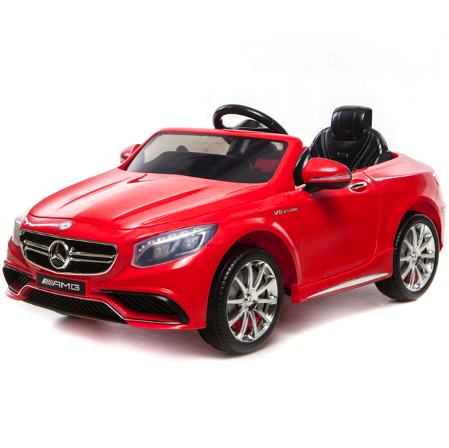 2018 Best Selling Benz S63 Licensed Ride On Car With 2.4G Remote Control