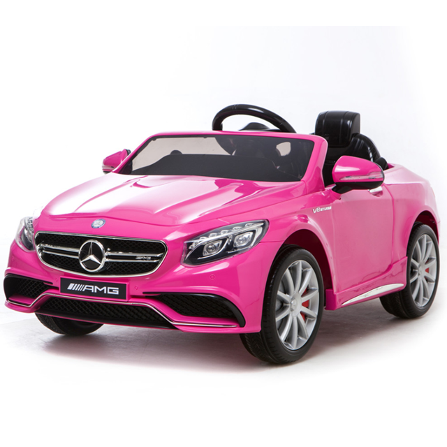 2018 Best Selling Benz S63 Licensed Ride On Car With 2.4G Remote Control