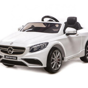 Mercedes Benz S63 12V Electric Battery Powered Kids Ride on Car with Remote Control Pink