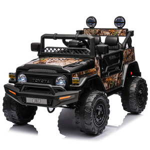 12V Ride on Cars Truck Electric Car for Kids, Toyota FJ Cruiser Ride-On Toys for Kids