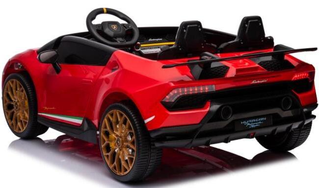 2023 NEW 4x4 Lamborghini Huracan Performante Spyder with Scissor Doors Licensed Kids Ride on Electric Toy Car