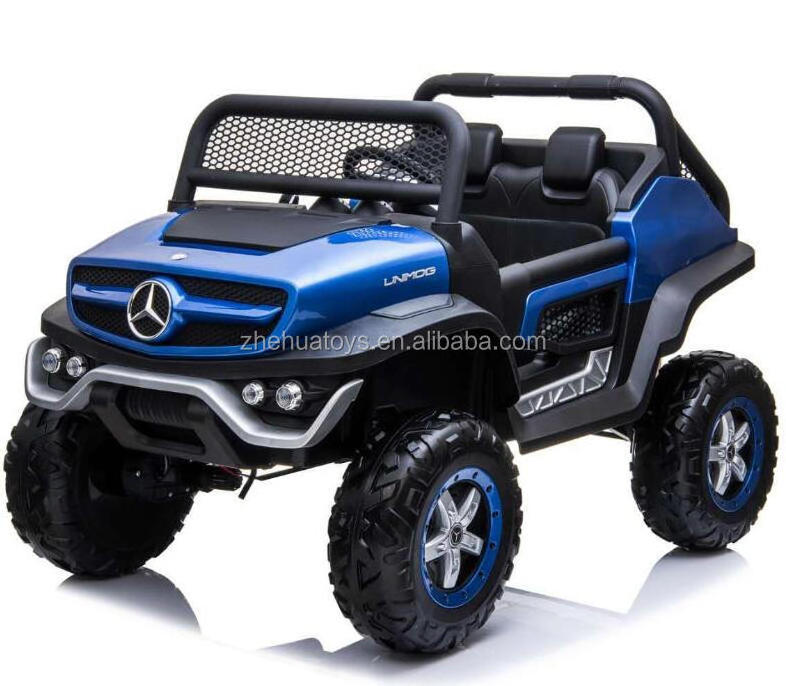 Hot selling Mercedes Benz Unimog licensed ride on car for big kids to drive