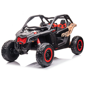 24V Licensed Can-Am Maverick UTV 2 Seater Ride on Kids Car, Electric Vehicle for Kids