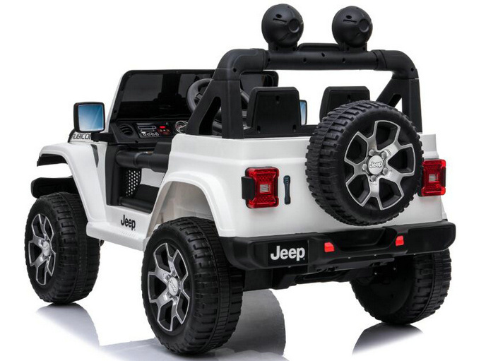 Official Jeep Wrangler Parental Remote Control Kids Ride on Car