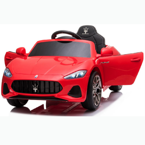 Children Maserati GL licensed toy car kids electric ride on car 12V Red