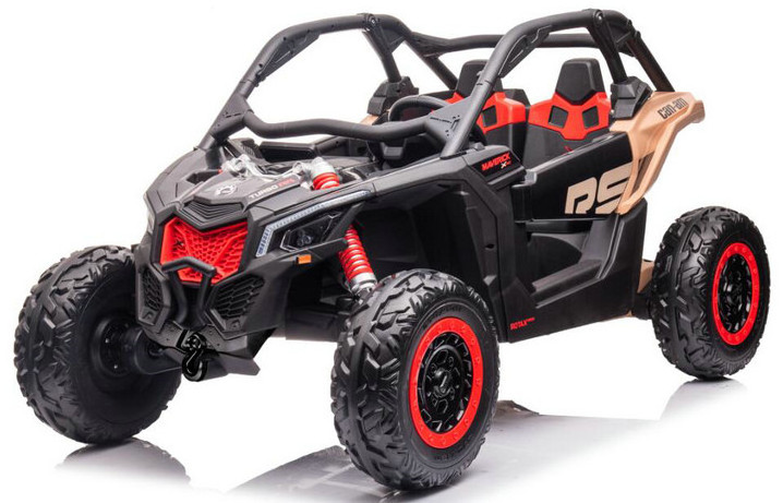 Ride on Toy 4x4 Licensed Can Am Maverick UTV 24V Kids Electric, 2 Seater Ride On Car