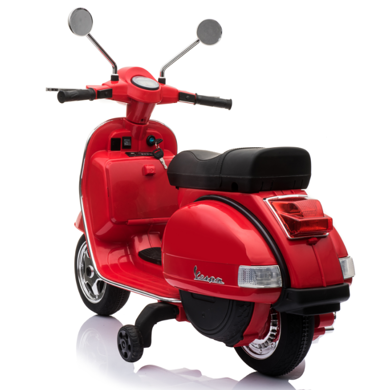 Licensed VESPA PX150 electric motorcycle kids toys for sale