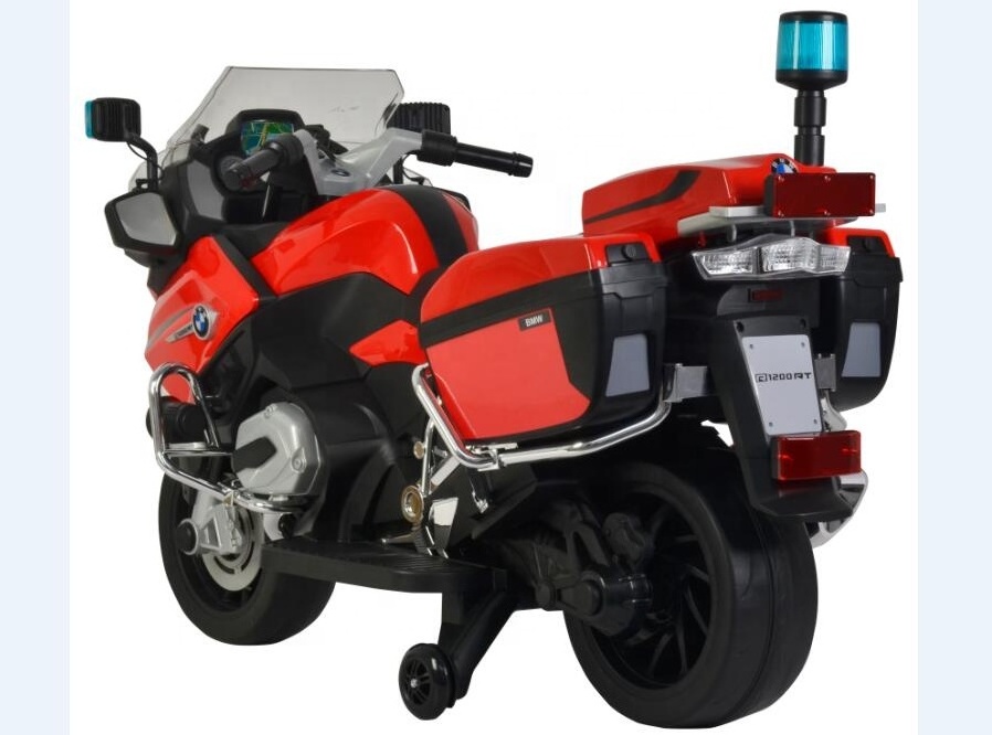 Police BMW RT-P Licensed Motorcycle electric ride on car toy for kids